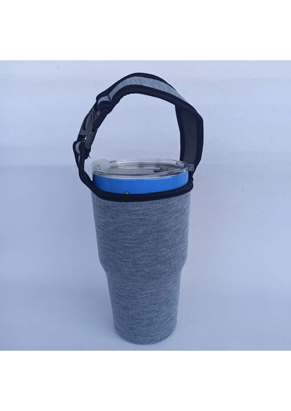 Gri 30 Oz Yüksek Kaliteli Bardak Kol Neopren Bardak Tutucu Yalıtımlı Bardak Kol Su Şişesi Tutucu Bardak Taşıyıcı Bardak Aksesuarları (Yurt Dışından)