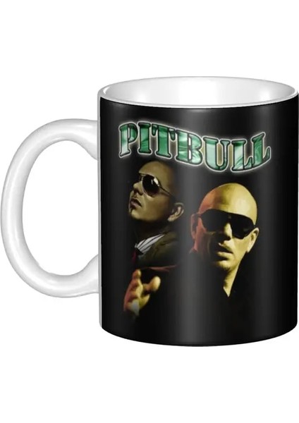 Stil 2 301-400ML Bay Dünya Çapında Yaşamak Diyor Gülmek Aşk Pembe Kupa Özelleştirilmiş Pitbull Seramik Kahve Kupa Bardak Yaratıcı Hediye (Yurt Dışından)