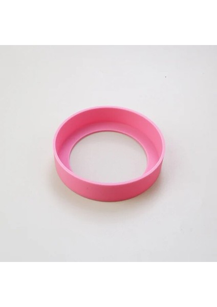 Açık Pembe 28 Renk 7.5cm Silikon Bardak Alt Kapak 75MM Bardak Alt Halka Coaster Kol Kılıf Aşınmaya Dayanıklı Anti-Düşme Alt Kapak (Yurt Dışından) fiyatları