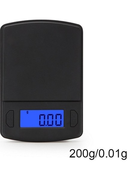 200G 0.01G Mini Dijital Elektronik Cepler Tartı Terazileri 0.01 Gram Ila 500 Gram Altın Takı Taşınabilir SCVD889 (Yurt Dışından)