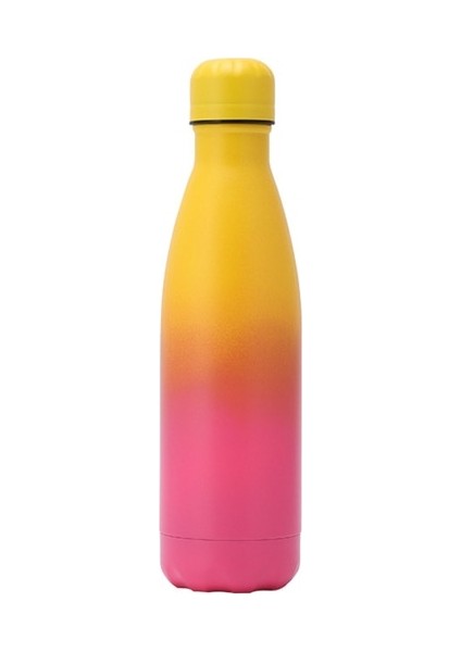No.8 500ML Renk Değiştirme Yalıtımlı Paslanmaz Çelik Termos Kupa Spor Su Şişesi Sıcak Soğuk Su Şişesi Termos Kahve Fincanı (Yurt Dışından)