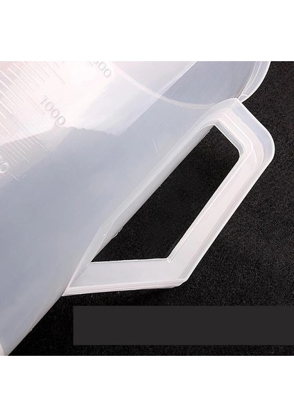 5000 ml 1000/2000/3000/5000 ml Şeffaf Mutfak Laboratuvarı Plastik Ölçüm Kabı Sürahi Dekantör Şişe Ağzı Yüzey Dereceli Volumetrik Konteyner (Yurt Dışından)