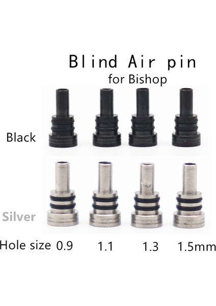 Bishop Yarı-Ss 2ml Bar Çaydanlık Su Şişesi ve Bardak Aksesuarları Ambition Mods Için Bishop Mtl / Ultton Kuma Rta Kombi Tankı Kör Hava Pimi Yarım Ss Çöp Kutusu (Yurt Dışından)