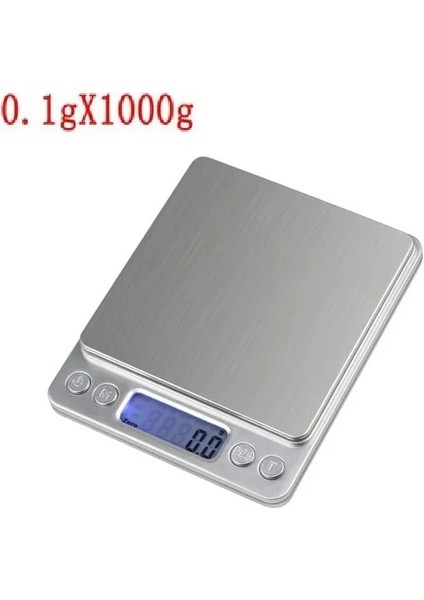 1 kg x 0.1g Gıda Ölçeği 500G/1KG/2KG/3KG Mutfak Terazisi Bascula Cocina Taşınabilir Takı Hassas Ağırlık Dijital Terazi Tatlı Dıy (Yurt Dışından)