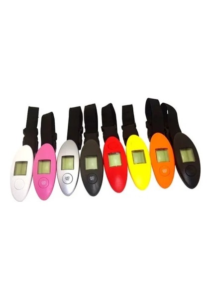 Siyah 1 Adet 40 KG/100G LCD Dijital Elektronik Bagaj Ölçeği Taşınabilir Bavul Ölçeği Saplı Seyahat Çantası Ağırlık Balık Oltası Asılı Ölçek (Yurt Dışından)