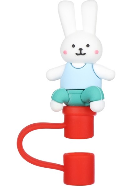 Stil 9 Yaratıcı Yeniden Kullanılabilir Silikon Saman Fişi Yüksek Kaliteli Içme Toz Kapağı Cam Bardak Aksesuarları Karikatür Fişler Ipuçları Kapak Saman Fırçası (Yurt Dışından)