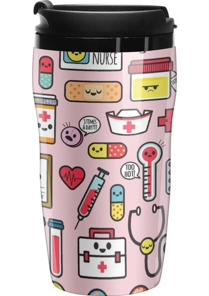 250ML Yeni Hemşire Olmaktan Gurur Duyuyorum/pembe Seyahat Kahve Kupa Espresso Kahve Fincanları Fincan Kahve (Yurt Dışından) fiyatları