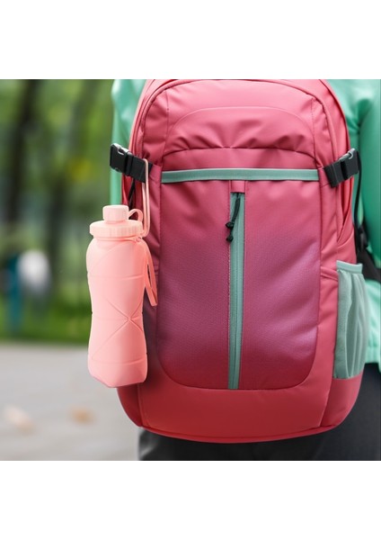 Mavi 501-600 ml Katlanır Kupa Büyük Kapasiteli Açık Seyahat Spor Taşınabilir Silikon Su Bardağı Yüksek Sıcaklık Gıda Sınıfı Streç Katlanır Bardak (Yurt Dışından) fırsatları