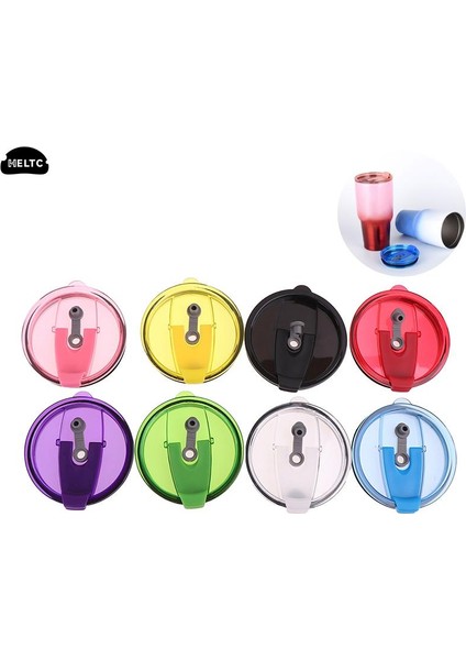 Tip 6 30OZ Şişe Kapakları Dökülmeye Dayanıklı Sızdırmazlık Şişe Kapağı Sıçrama Dökülmeye Dayanıklı Düz Plastik Kapaklar Tumbler Bardak Çok Renkli Termos Bardak (Yurt Dışından) fiyatları
