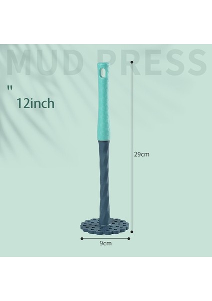 BL12IN Preslenmiş Patates Ezici Ricer Püre Suyu Yapımcısı Patates Çamur Itici Pürüzsüz Musher Patates Kırıcı Meyve Makinesi Mutfak Aletleri (Yurt Dışından)