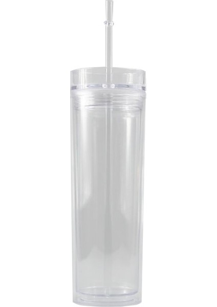 01 16OZ 16OZ Akrilik Sıska Bardak Payet Kapaklı Bardak Drinkware Meyve Suyu Şişesi Çift Duvar Plastik Bardaklar Festival Partisi Için Hediye (Yurt Dışından)