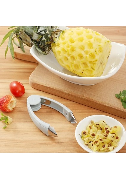 Qyq Pembe Özel Göz Oyucu Paslanmaz Çelik Göz Oyma Klipsi Çok Fonksiyonlu Çekirdeksiz Ananas Soyucu Delik Kazma Pedicel Çıkarma Aracı (Yurt Dışından) modelleri