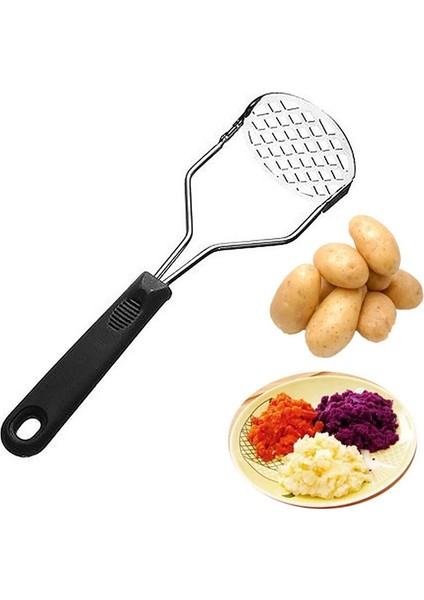 Sarı Preslenmiş Patates Ezici Ricer Püre Suyu Makinesi Patates Çamur Itici Pürüzsüz Ezici Patates Kırıcı Meyve Makinesi Mutfak Aletleri (Yurt Dışından) fiyatları