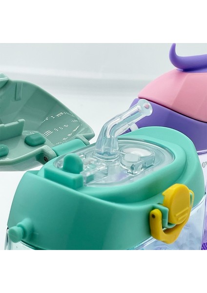 1 Adet Rastgele Saman 400ML 400ML Donut Pipetli Bardak Taşınabilir Bardak Şişe Çocuk Su Şişeleri Askı Su Şişesi Drinkware Su Şişesi Kawaii (Yurt Dışından) modelleri