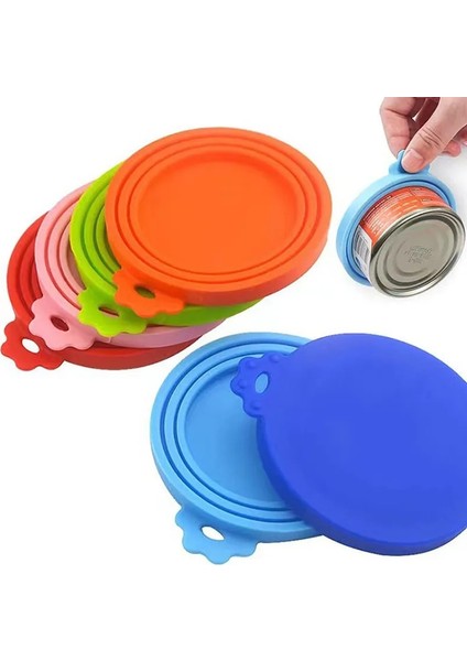 Sarı 3'ü 1 Arada Gıda Sınıfı Konserve Kapağı Pet Tahıl Mühürlü Kapak Silikon Taze Tutma Bardak Kapağı Kase Kapağı Yumuşak Evrensel Mühürlü Depolama (Yurt Dışından) fiyatları