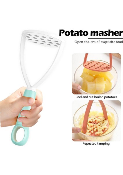 Pembe 1 Adet Pp Preslenmiş Patates Ezici Ricer Püre Suyu Üreticisi Patates Itici Pürüzsüz Patates Püresi Kırıcı Meyve Araçları Mutfak Malzemeleri (Yurt Dışından)