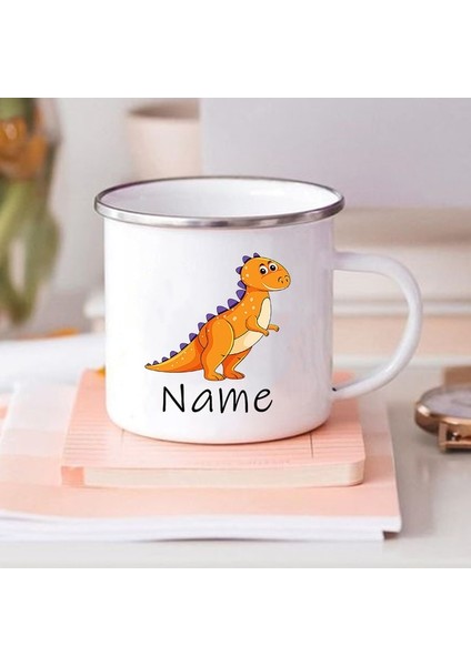 C24-3256804241343975 360 ml Kişiselleştirilmiş Çocuk Fincan Özel Dinozor Adı Kahve Fincanı Doğum Günü Partisi Çocuklar Için Şekeri Çocuk Noel Sevgililer Günü Hediyesi (Yurt Dışından)