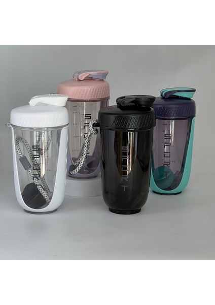 Beyaz 600 ml Blender Shaker Şişe Karıştırma Topu ile Protein Tozu Milkshake Bardak Sızdırmaz Açık Spor Için Taşınabilir Su Bardağı (Yurt Dışından) modelleri