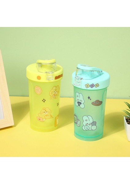Sarı 300ML 300ML Dayanıklı Içecek Bardağı Plastik Toz Karıştırma Şişesi Gıda Sınıfı Telefon Tutucu Bpa Ücretsiz Protein Shaker Şişesi (Yurt Dışından) modelleri