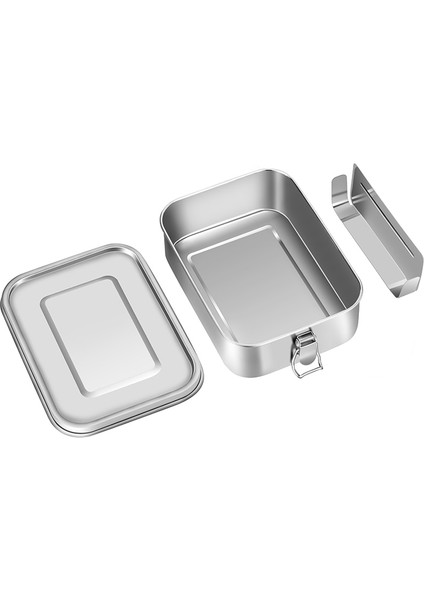 KT170-1200ML G.a Homefavor Yemek Kabı Çocuklar Için Gıda Konteyner Bento Kutusu 304 Üst Sınıf Paslanmaz Çelik Metal Aperatif Saklama Kutusu (Yurt Dışından)