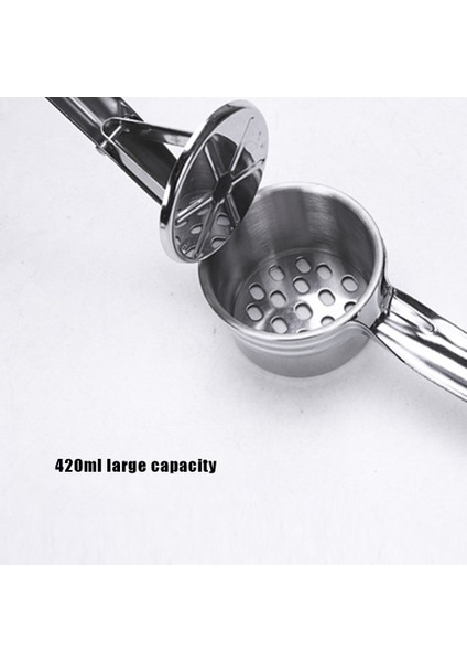 Mini Paslanmaz Çelik Patates Ezici Ricers Basınçlı Çamur Püresi Sebze Meyve Basın Makinesi Sarımsak Baskı Mutfak Pişirme Araçları (Yurt Dışından) modelleri