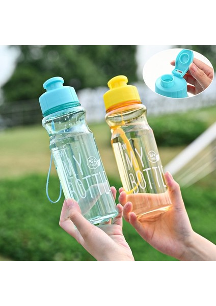 S5 500 500 ml Spor Su Şişesi Taşınabilir Sızdırmaz Çalkalayıcı Şişe Spor Salonu Içecek Kapaklı Şişe ve Saman Araba Kupa Drinkware Okul Için (Yurt Dışından) modelleri