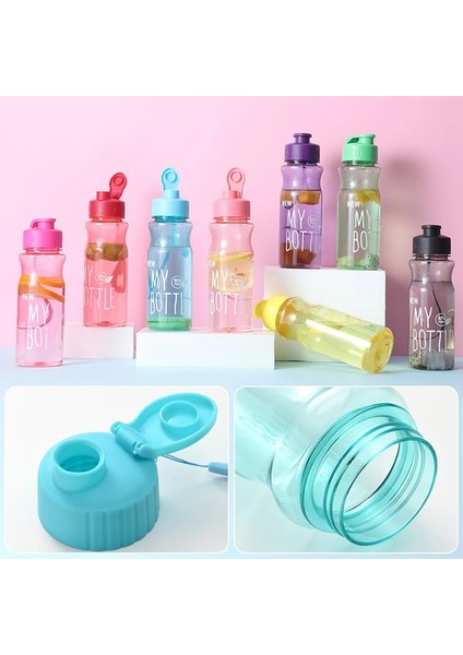 S5 500 500 ml Spor Su Şişesi Taşınabilir Sızdırmaz Çalkalayıcı Şişe Spor Salonu Içecek Kapaklı Şişe ve Saman Araba Kupa Drinkware Okul Için (Yurt Dışından) fırsatları