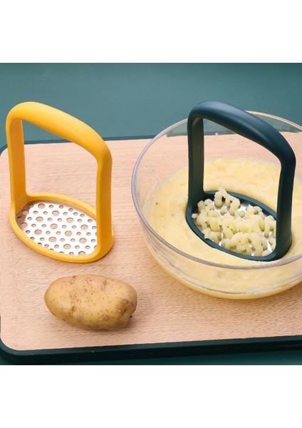 Sarı Pp Preslenmiş Patates Ezici Ricer Püre Suyu Üreticisi Patates Itici Pürüzsüz Patates Püresi Kırıcı Meyve Araçları Mutfak (Yurt Dışından) fiyatları