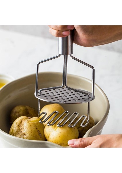 1 Stil Patates Ezici Çamur Basınç Makinesi Meyve Suyu Itici Paslanmaz Çelik Salatalar Kıyıcı Meyve Sebze Araçları Mutfak Alet Kırıcı (Yurt Dışından)