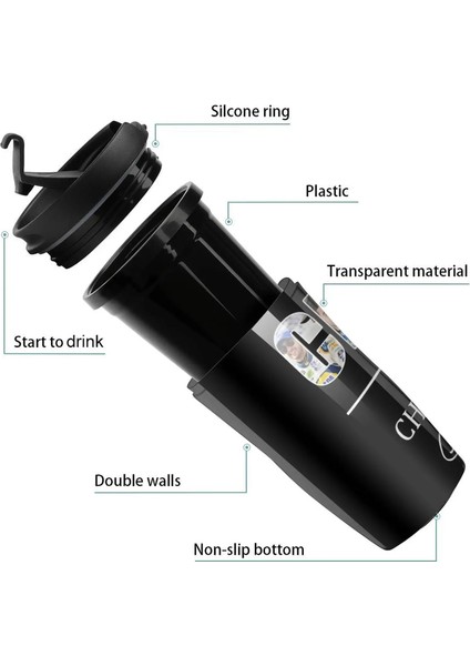 250ML Yeni Chase 9 Chase Elliott Imza Hediyeleri Hayranları Için, Erkekler ve Kadınlar Için, Hediye Noel Günü Seyahat Kahve Kupa Kahve Şişesi (Yurt Dışından) fırsatları