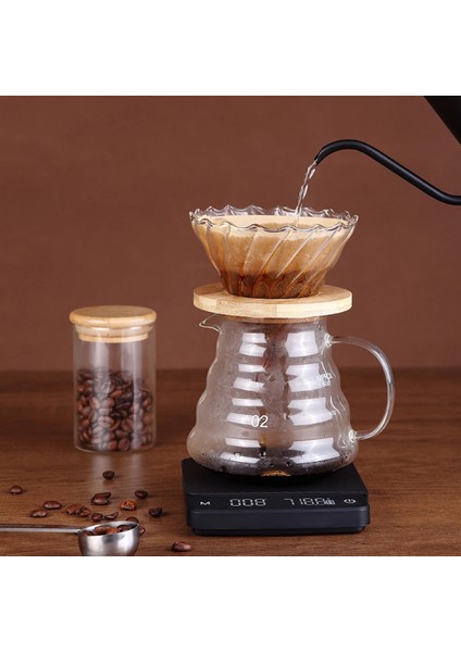 2022 Yeni Kahve Terazisi LED Elektronik Tartı Dahili Zamanlayıcı Espresso Üzerine Dökün Akıllı Yüksek Hassasiyetli Mutfak Terazisi 2kg (Yurt Dışından) fırsatları