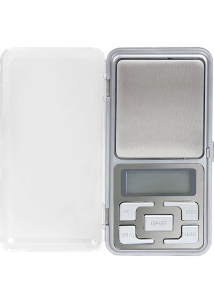 Gümüş 500G x 0.1g Dijital Terazi Ağırlığı Mini Dijital Terazi Yüksek Doğruluk Arka Işık Elektrikli Cep Takı Gram Ağırlığı Mutfak Için (Yurt Dışından)