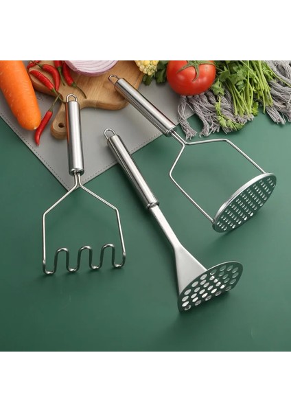 Yc3-D Gümüş Patates Kırıcı Paslanmaz Çelik Preslenmiş Patates Ezici Ricer Püre Suyu Makinesi Patates Itici Pürüzsüz Püresi Meyve Araçları Mutfak (Yurt Dışından) modelleri