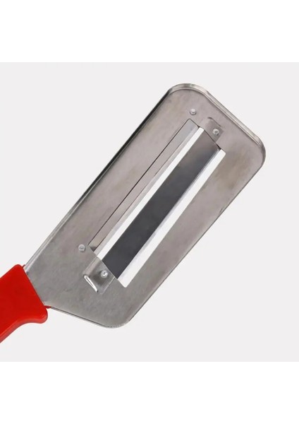 Siyah Saplı Manuel Cilt Soyucu Yaklaşık 29.8*9 cm Sebze Bıçağı Rahat Saplı Hafif Çift Bıçaklı Planya Lahana Soğan Patates (Yurt Dışından) modelleri