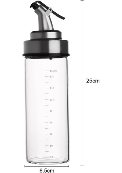 500ML Mutfak Zeytinyağı Dispenseri Yemeklik Yağ Püskürtücü Cam Sirke Şişesi 6oz 10OZ 17OZ Zeytin Şişesi Sirke Dispenseri Yağ Kabı (Yurt Dışından)