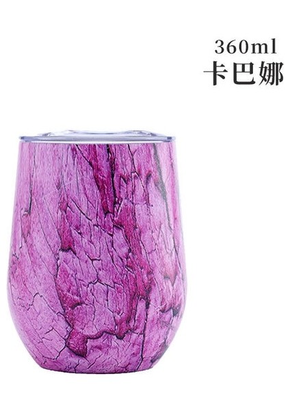 42 12 Oz Mermer 12 Oz Bardak Şarap Bardağı Şarap Bardağı Çift Duvar Paslanmaz Çelik Bira Vakum Yalıtımlı Tumbler Içme Kahve Kupa (Yurt Dışından) fiyatları