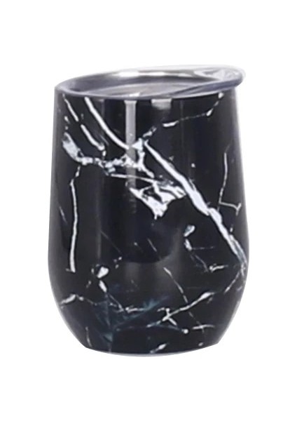 42 12 Oz Mermer 12 Oz Bardak Şarap Bardağı Şarap Bardağı Çift Duvar Paslanmaz Çelik Bira Vakum Yalıtımlı Tumbler Içme Kahve Kupa (Yurt Dışından) modelleri