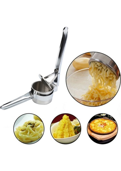Honhill Paslanmaz Çelik Patates Sıkacağı Ezici Meyve Sebze Basın Sıkacağı Kırıcı Sıkacağı Ev Mutfak Pişirme Araçları (Yurt Dışından) modelleri