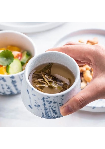 D 200ML Kınglang 200ML Seramik Çay Bardağı Ev Içme Bardağı Yaratıcı Ofis Çay Seti Fincan Restoran Rahat Fincan (Yurt Dışından)