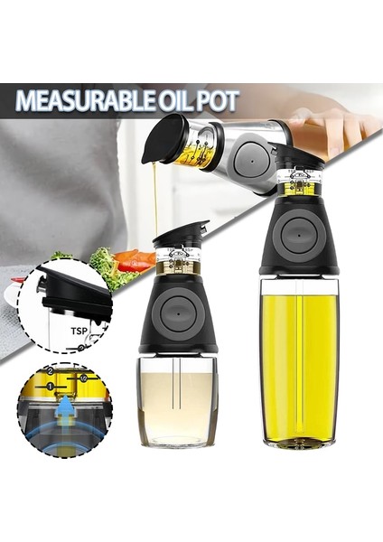 250 ml 1 Adet 250 ML/500 ml Zeytinyağı Ölçme Şişesi Cam Sirke Soya Sosu Şişesi Dağıtıcı Mutfak Pişirme Baharat Organizatör (Yurt Dışından) fiyatları
