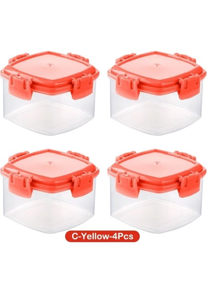 4 Adet Taşınabilir Mini Sos Şişesi Kutusu Sıkılabilir Şişe Salata Sosu Ketçap Sıkılabilir Kavanoz Konteyner Yemek Kabı Aksesuarları (Yurt Dışından) fiyatları