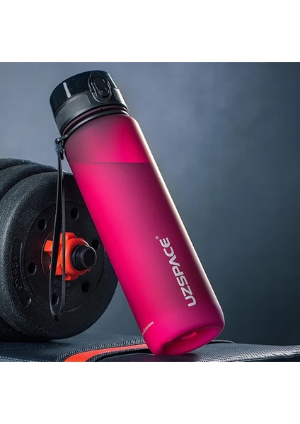 Klasik Siyah 500ML Uzspace Su Şişesi Yüksek Maliyet Performansı Taşınabilir Sızdırmaz Açık Tur Spor Çalkalayıcı Içecek Tritan Plastik Şişe 500/1000ML (Yurt Dışından) modelleri