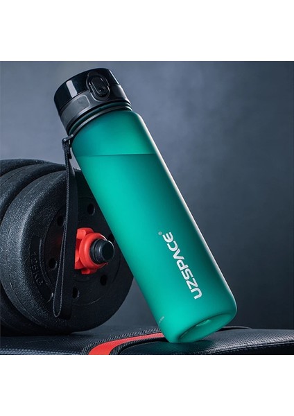 Klasik Siyah 500ML Uzspace Su Şişesi Yüksek Maliyet Performansı Taşınabilir Sızdırmaz Açık Tur Spor Çalkalayıcı Içecek Tritan Plastik Şişe 500/1000ML (Yurt Dışından) fırsatları