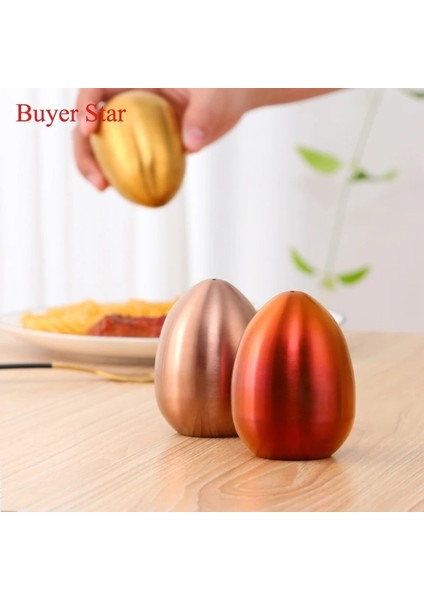 Gökkuşağı No. 0 Altın Yumurta Şekli Baharat Kavanoz Seti Paslanmaz Çelik Baharat Tenekeleri Baharat Saklama Kabı Mutfak Baharat Spreyleri Araçları Biber Çalkalayıcılar (Yurt Dışından) fiyatları