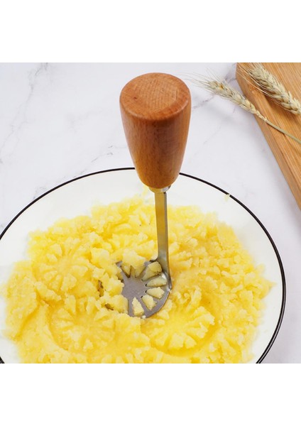 Gümüş Çok Fonksiyonlu Patates Ezici Çok Fonksiyonlu Paslanmaz Çelik Patates Ezici Uzun Saplı Gıda Sınıfı Ağır Sebzeler Için (Yurt Dışından) fırsatları