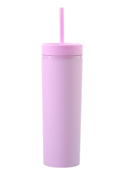 D 16OZ 16OZ Akrilik Sıska Bardak Payet Kapaklı Bardak Drinkware Meyve Suyu Şişesi Çift Duvar Plastik Bardaklar Festival Partisi Için Hediye (Yurt Dışından)