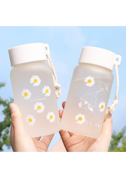 3 Çiçek Şeffaf 500ML 500ML Küçük Papatya Plastik Su Şişeleri Şeffaf Buzlu Su Bardağı Bpa Içermeyen Su Şişesi Taşınabilir Halat Seyahat Su Şişesi (Yurt Dışından) fiyatları