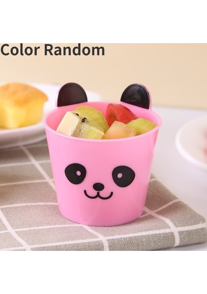 Xm Karikatür Aperatif Çip Konteyner Rastgele Renk Sevimli Hayvan Meyve Tabağı Bardak Aperatif Tatlılar Için Uygun (Yurt Dışından)