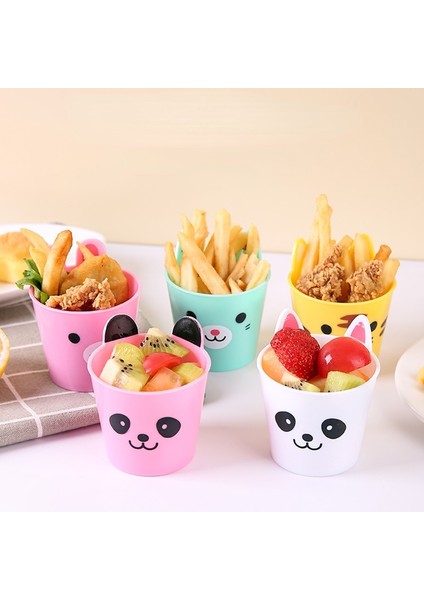 Xm Karikatür Aperatif Çip Konteyner Rastgele Renk Sevimli Hayvan Meyve Tabağı Bardak Aperatif Tatlılar Için Uygun (Yurt Dışından) fiyatları
