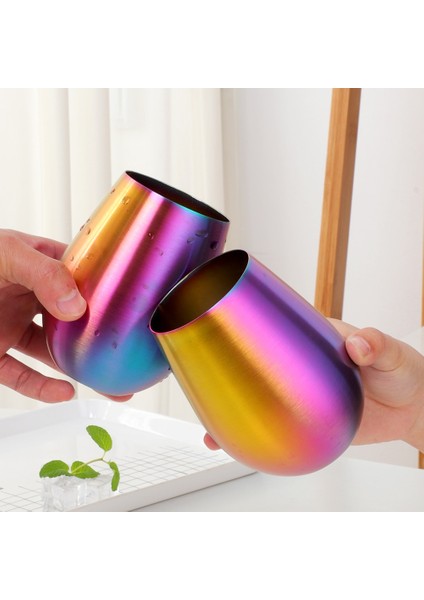 1gül Altın 401-500ML 500ML Paslanmaz Çelik Bira Şarap Bardağı Gül Altın Bira Tumbler Kokteyl Suyu Süt Bardağı Bar Için Metal Içme Kupa Açık Drinkware (Yurt Dışından) fiyatları